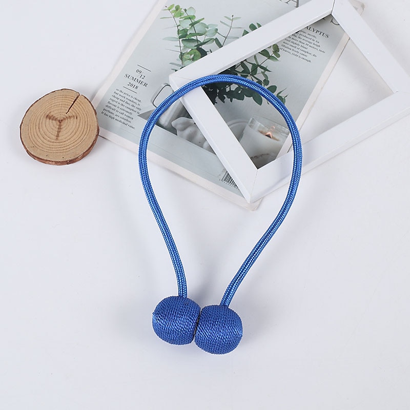 Alzapaños magnéticos para cortina, alzapaños dorados para ventana, hebillas, clip para el hogar, dormitorio, oficina, cortina decorativa, 2 uds. 2025 - $12.49 –P4