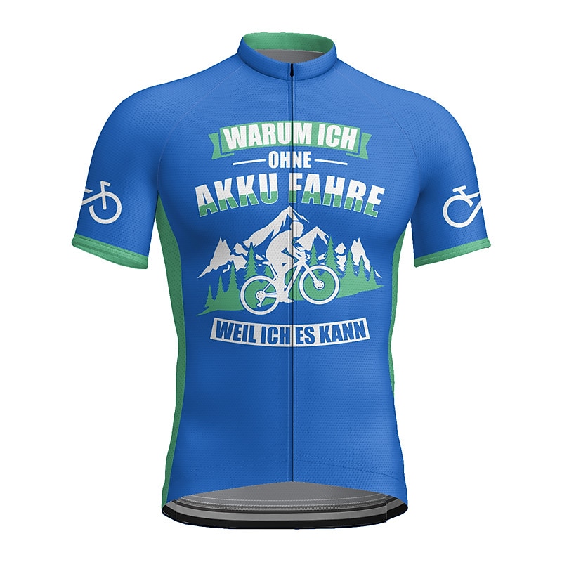 Hombre Maillot de Ciclismo Manga Corta Bicicleta Maillot Camiseta con 3 bolsillos traseros MTB Bicicleta Montaña Ciclismo Carretera Transpirable Secado rápido Dispersor de humedad Bandas Reflectantes 2025 - $28.99 –P6