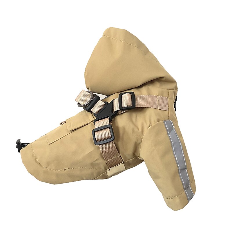 Dog Cat Rain Coat Rain Jacket Fashion Cute Winter Reflective Waterproof Comfortable Outdoor Casual Daily Dog Clothing for Corgi Pomeranian Baby Pet Papillon Small 2025 - $25.99 –P2