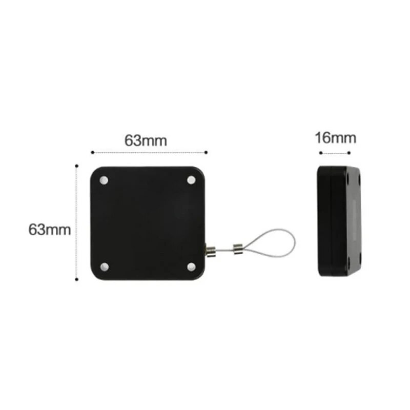 Punch-free Automatic Sensor Door Closer Automatically Close Tension Door Closer Hardware Door Closers Hardware 2025 - $12.49 –P5