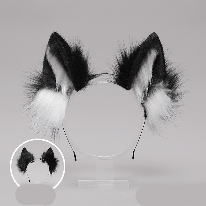 reveklemme kattører pannebånd ulvepoter cosplay kostyme karneval fancy festkostyme tilbehør 2025 - $22.99 –P5