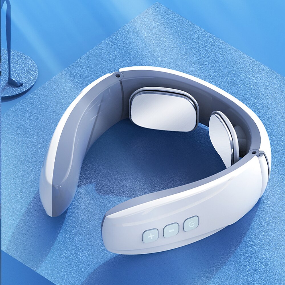 Rechargeable Electric Neck Massager Pulse Neck Massage Relax Pain Relief Ems Acupoints Lymphvity Massager Device Neck Stretcher 2024 - $11.99 –P5