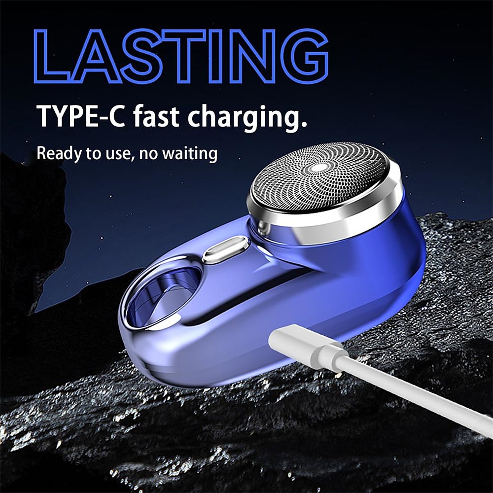 Mini-Shave Portable Electric Shaver for Men Wet Dry One-Button Mini Razor Electric-Upgrade Rechargeable Travel Electric Razor 2025 - $25.99 –P8