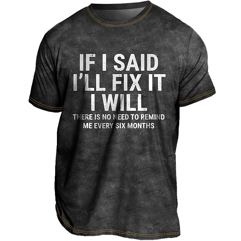 Homens Tamanho Grande Camiseta Grande e Alto Gráfico Gola Redonda Imprimir Manga Curta Primavera Verão Vintage Roupa de rua Confortável Casual Esportes Blusas de 2026 por $21.99 –P4