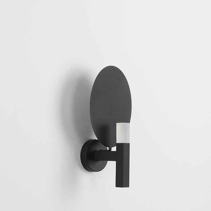 applique da parete a led luce calda cerchio design ferro da interno applique da parete per camera da letto bagno corridoio porta scala 110-240v del 2026 a $164.99 –P4