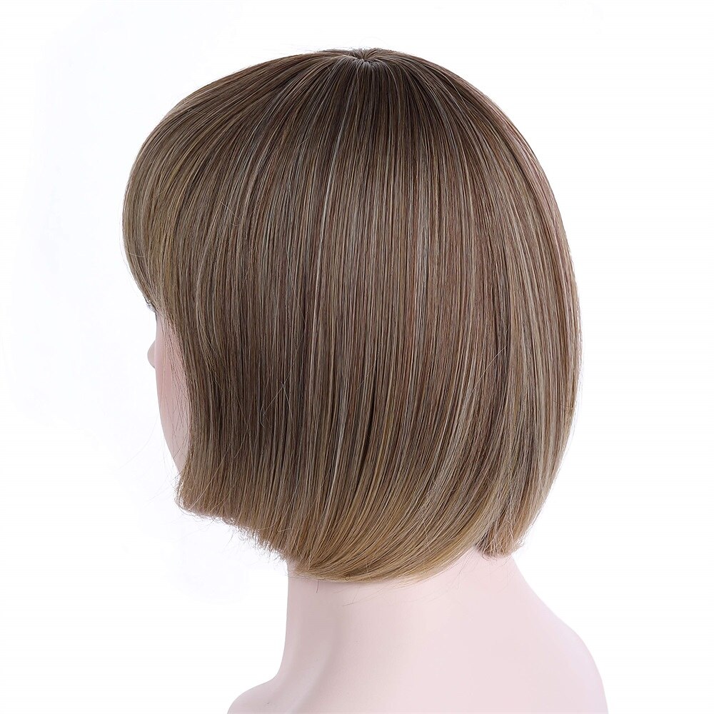 10 parrucche corte e lisce per cosplay flapper, parrucche per Halloween, parrucche per il giorno di San Patrizio del 2025 a $22.99 –P7