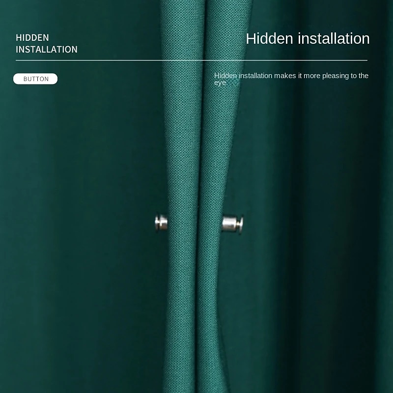 3 пары магнитных пуговиц для штор, съемная магнитная пряжка для штор, кнопка предотвращения утечки света, пряжка без перфорации, домашний декор 2026 - $15.49 –P9