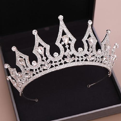 Crystal Queen Crowns and Tiaras with Comb Headband for Women and Girls Princess Crowns Hair Accessories for Wedding Birthday Halloween Costume Cosplay 2025 - $13.99 –P8