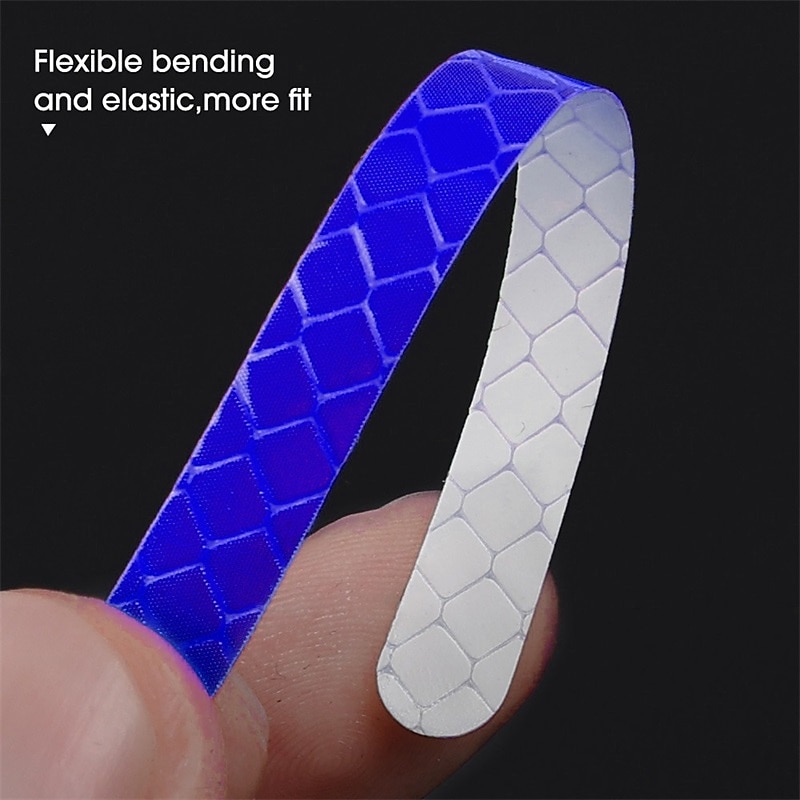 40pcs Car Wheel Hub Reflective Strip Sticker Car Motorcycle Wheel Strong Reflective Warning Sticker Tire Rim Reflective Decals Car Accessaries 2025 - $11.99 –P9