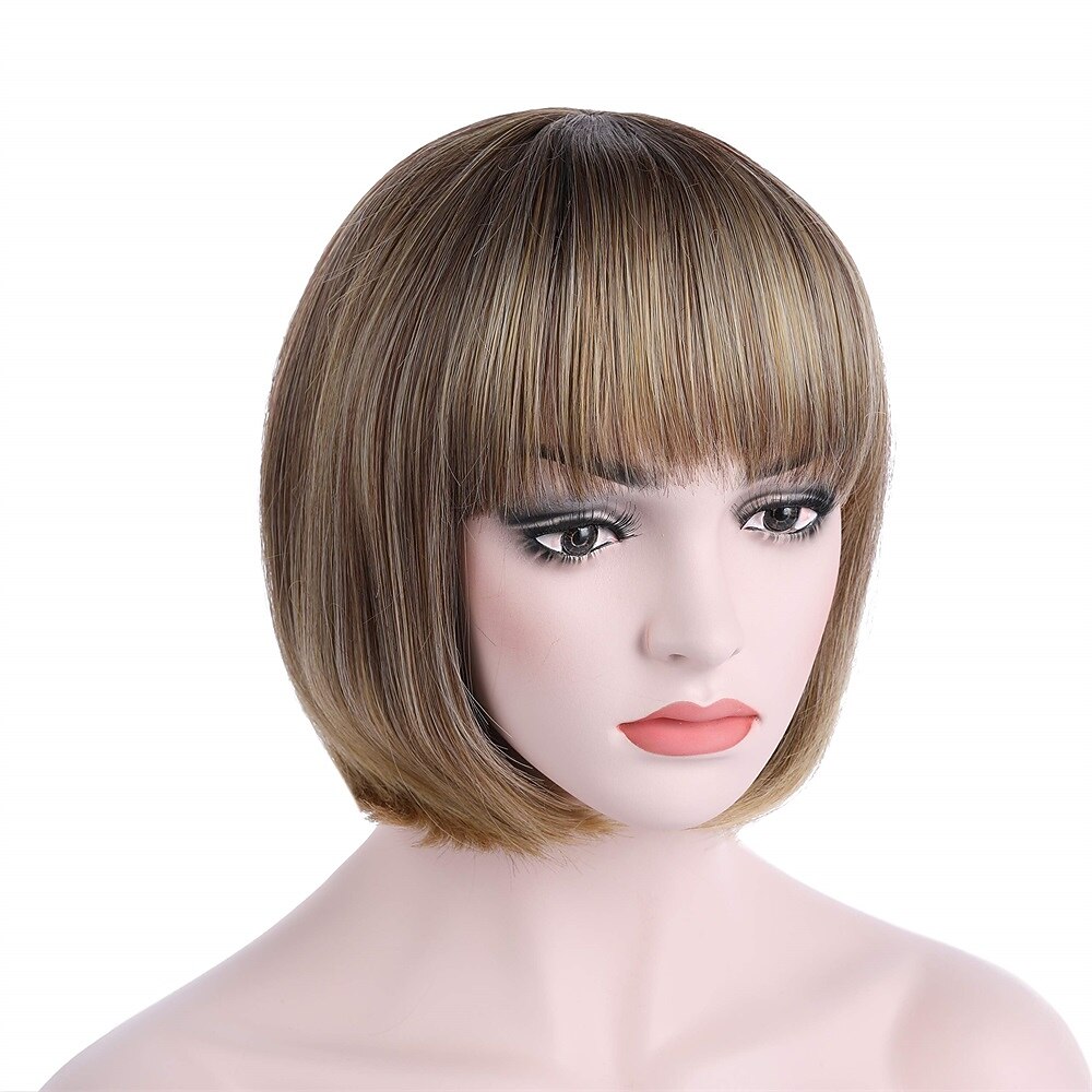 10 parrucche corte e lisce per cosplay flapper, parrucche per Halloween, parrucche per il giorno di San Patrizio del 2025 a $22.99 –P5