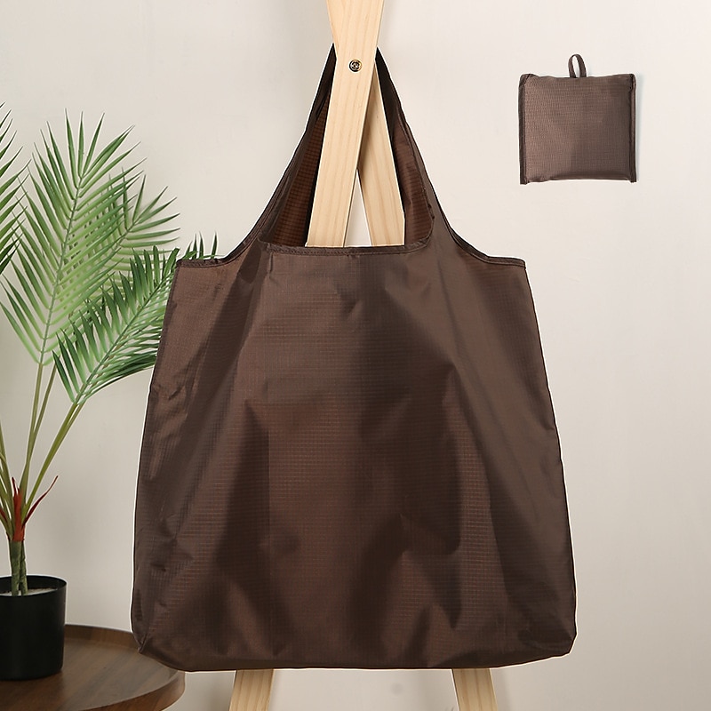 Reusable Nylon Tote Bag – Lightweight Foldable Shopping Bag with Large Capacity for Women, Men, Grocery, Travel & Daily Use 2025 - $11.99 –P12