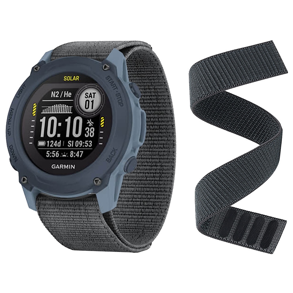 Watch Band for Garmin Fenix 7X 7S 7 Pro Approach S70 Epix Pro 42mm 47mm 51mm Instinct 2X Tactix 7 Amoled Forerunner 955 255 Enduro Marq Descent Quatix 20mm 22mm 26mm Nylon Replacement  Strap 20mm 2025 - $11.99 –P8