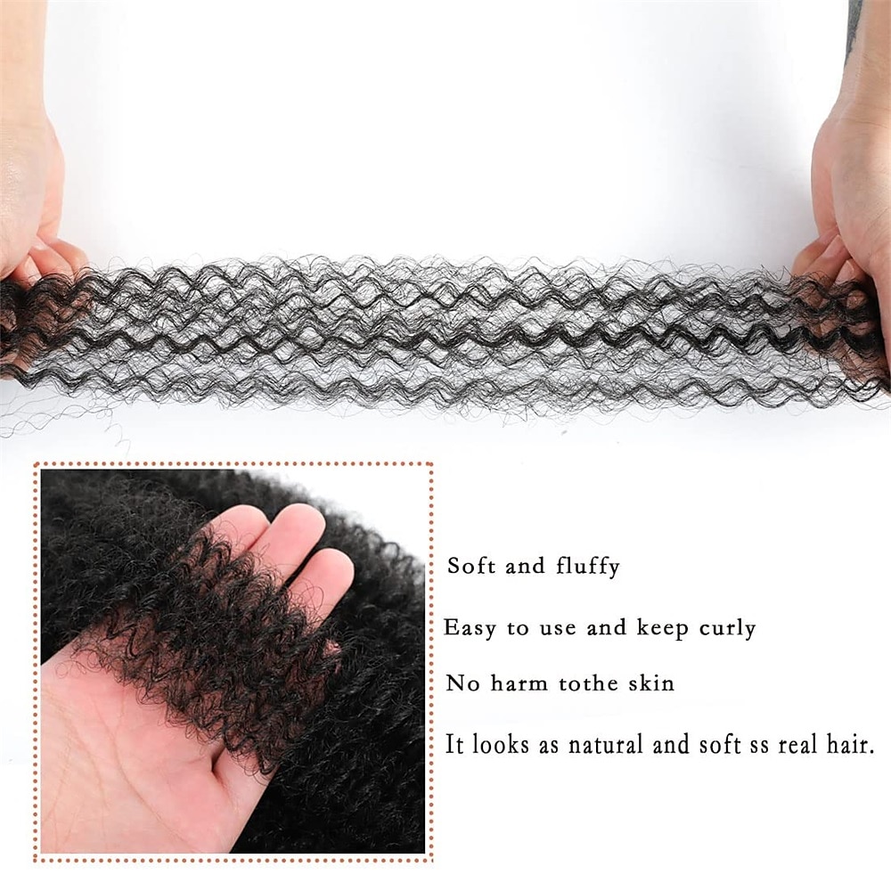 8 Packs Pre-Separated Springy Afro Twist Hair Suitable for Damaged Soft Locs Synthetic Marley Twist Braiding Hair 2025 - $54.99 –P6