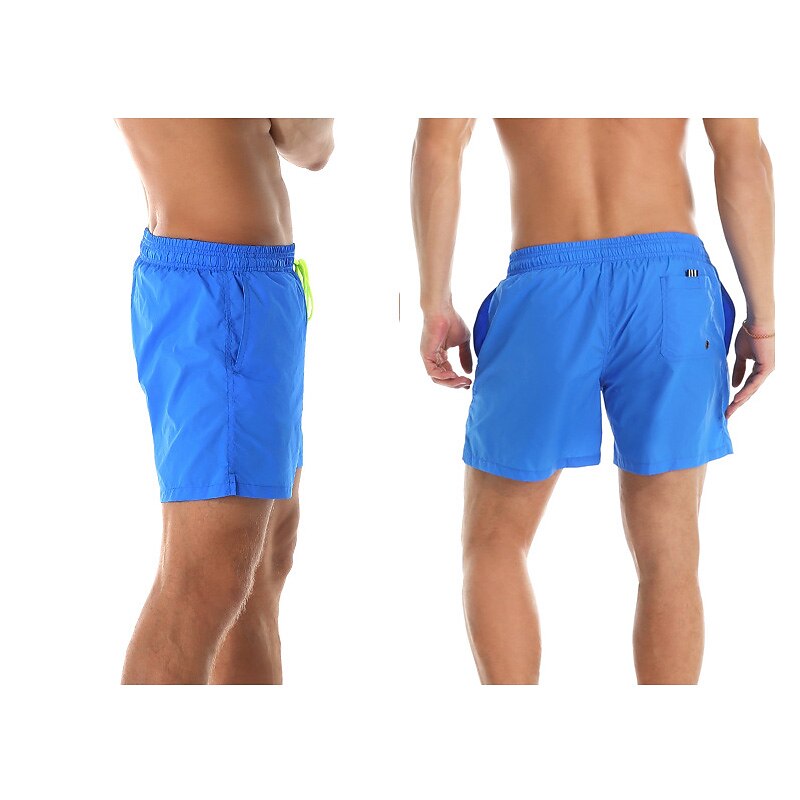 Men's Board Shorts Swim Shorts Swim Trunks Summer Shorts Beach Shorts Drawstring Elastic Waist Plain Quick Dry Short Daily Holiday Hawaiian Boho Black Yellow Micro-elastic 2025 - $18.99 –P10