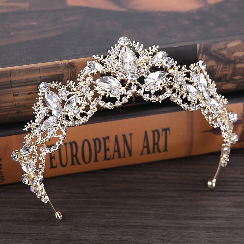 Crystal Queen Crowns and Tiaras with Comb Headband for Women and Girls Princess Crowns Hair Accessories for Wedding Birthday Halloween Costume Cosplay 2025 - $19.99 –P2