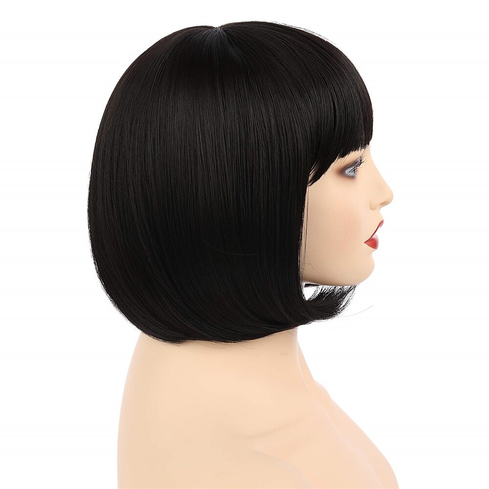 10 parrucche corte e lisce per cosplay flapper, parrucche per Halloween, parrucche per il giorno di San Patrizio del 2025 a $22.99 –P3
