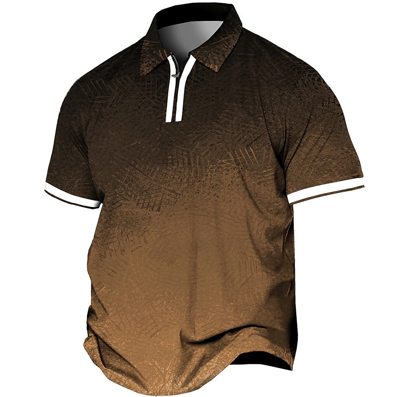 Men's Plus Size Polo Shirt Big and Tall Graphic Prints Turndown Button Short Sleeve Spring & Summer Sports Fashion Streetwear Designer Outdoor Street Tops 2025 - $23.99 –P2