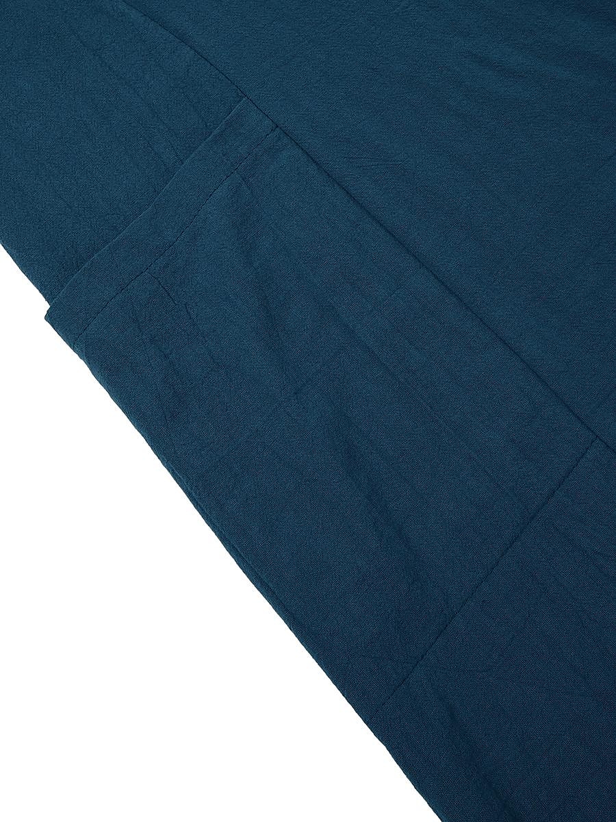 Femmes Noir Blanche bleu marine Été Printemps Robe Midi Robes inspirées du lin Robe Décontractée Robe fourreau Classique Occasionnel Extérieur Vacances Quotidien Coupe régulière Couleur Unie Col ras de 2025 ? $32.99 –P6