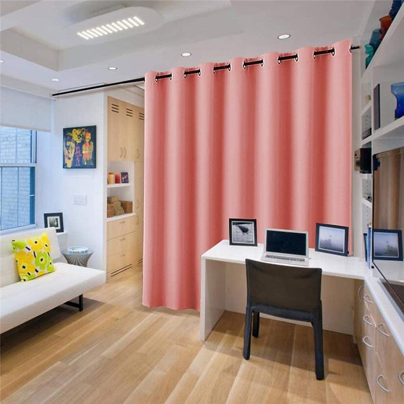 2026年 遮光カーテン ドレープ ファームハウス ハトメ/アイレット カーテンパネル リビングルーム ベッドルーム 引き戸カーテン キッチン バルコニー 窓 トリートメント 断熱  コレクション – $37.99 –P15