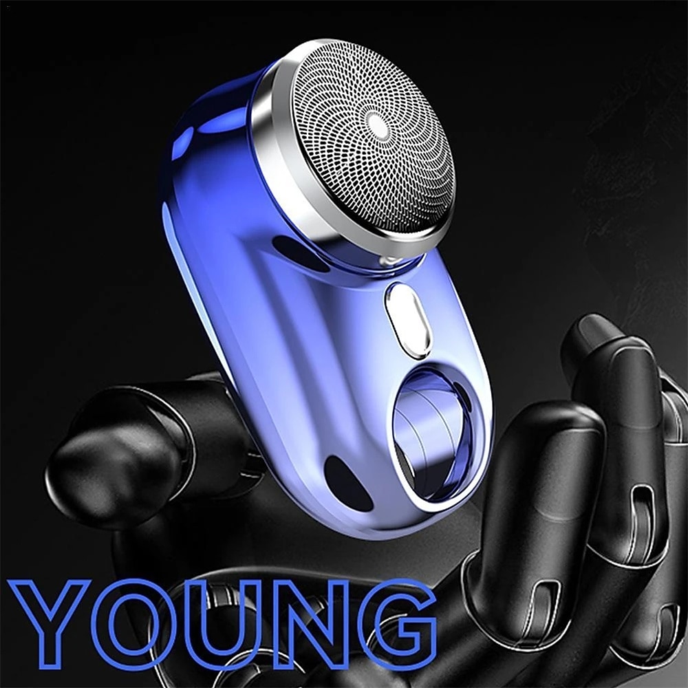 Mini-Shave Portable Electric Shaver for Men Wet Dry One-Button Mini Razor Electric-Upgrade Rechargeable Travel Electric Razor 2025 - $25.99 –P1