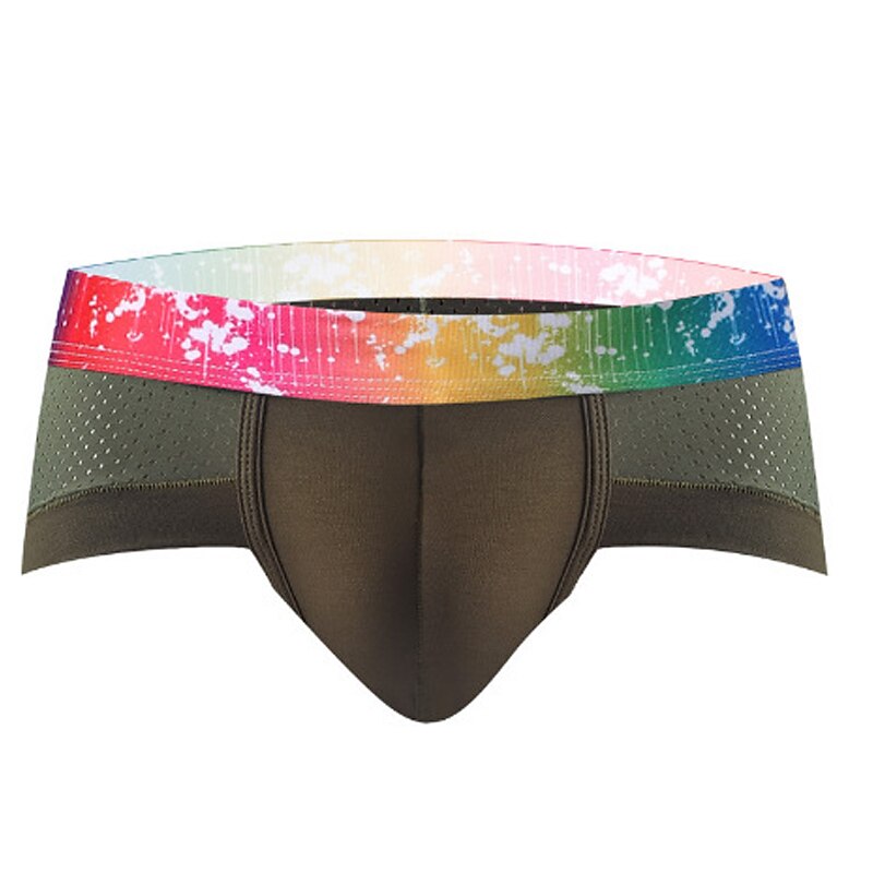 Herren 3 Pack Slip Unterhosen Hauptstadt Waschbar Komfortabel Glatt Tiefe Hüfthöhe Schwarz Weiß 2025 - $21.99 –P10