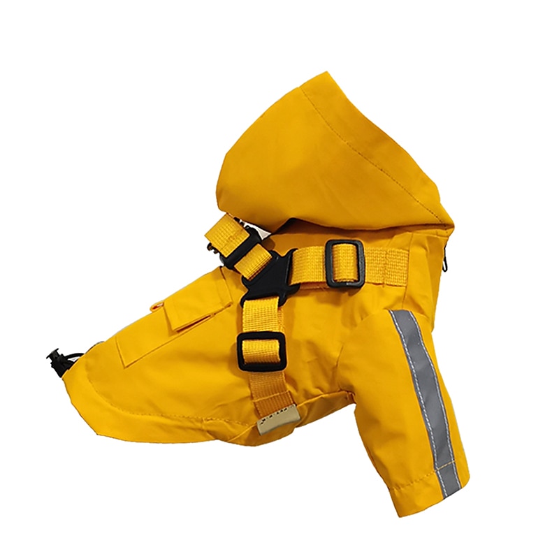 Dog Cat Rain Coat Rain Jacket Fashion Cute Winter Reflective Waterproof Comfortable Outdoor Casual Daily Dog Clothing for Corgi Pomeranian Baby Pet Papillon Small 2025 - $25.99 –P3