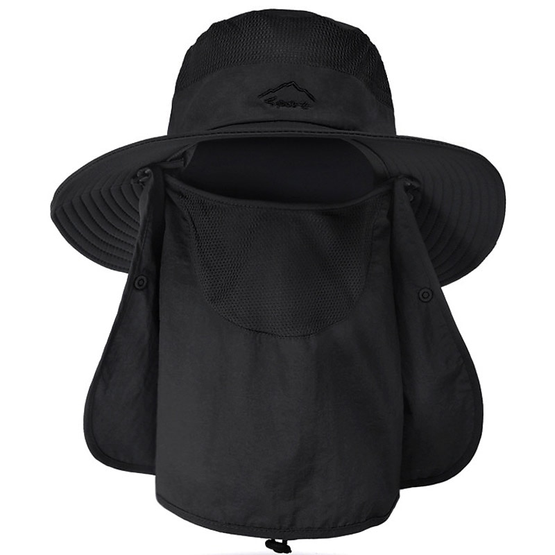 Homme Chapeau de seau Chapeau de soleil Chapeau de pêche Bonnet Boonie Chapeau de Randonnée Noir Rose Claire Chinlon Vêtement de rue mode Décontractées Extérieur du quotidien Sortie Lettre Broderie de 2025 ? $14.99 –P5