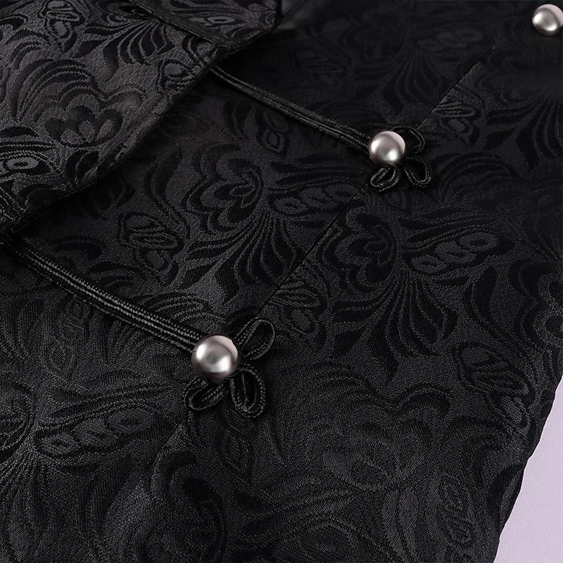 Retro Vintage Mittelalterlich Renaissance Mantel Weste Prinz Ritter Edelmann Jacquard Herren Steampunk Maskerade Erwachsene Weste 2025 - $43.99 –P7