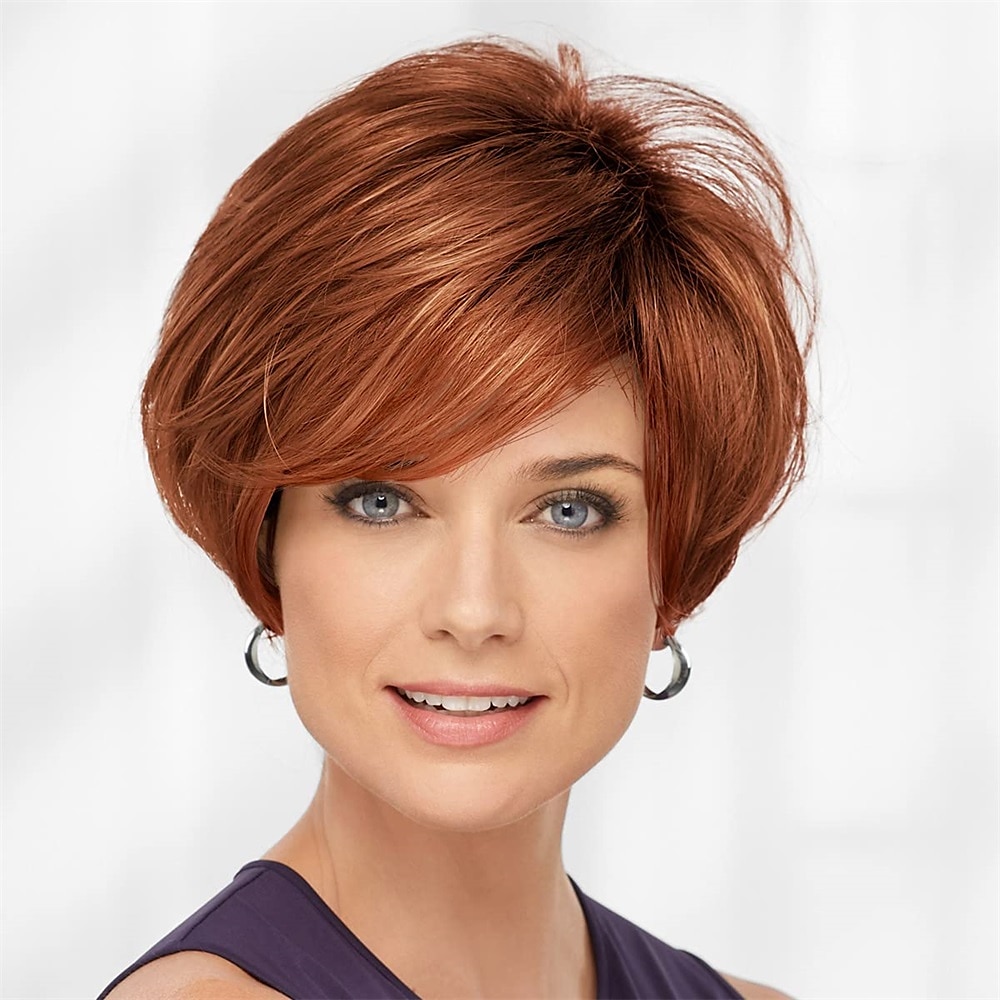 Bennett WhisperLite Wig Sophisticated Short Bob Wig with Feathery