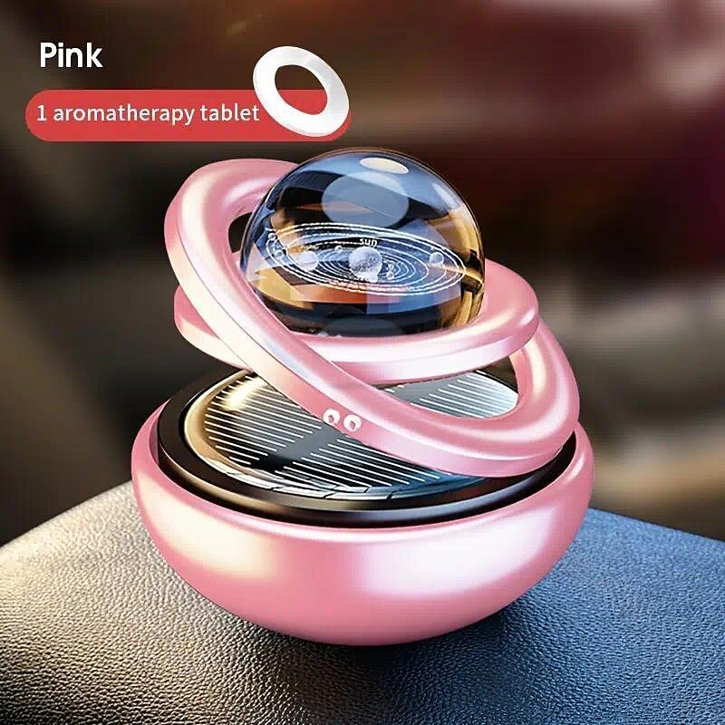 Rotating Solar Powered Car Aromatherapy Car Solid Perfume Air Freshener Air Purifier Car Interior Decoration Accessories 2025 - $24.99 –P3
