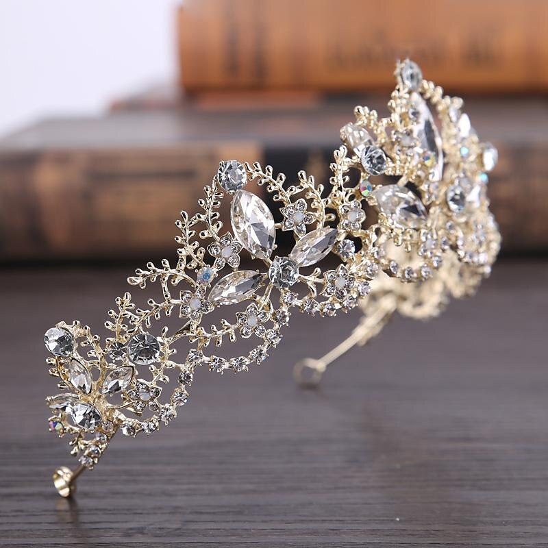 Crystal Queen Crowns and Tiaras with Comb Headband for Women and Girls Princess Crowns Hair Accessories for Wedding Birthday Halloween Costume Cosplay 2025 - $19.99 –P8