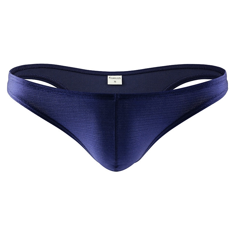 Per uomo 2 confezioni Slip Poliestere Lavabile Comodo Liscio A vita bassa Nero Bianco del 2025 a $18.99 –P4