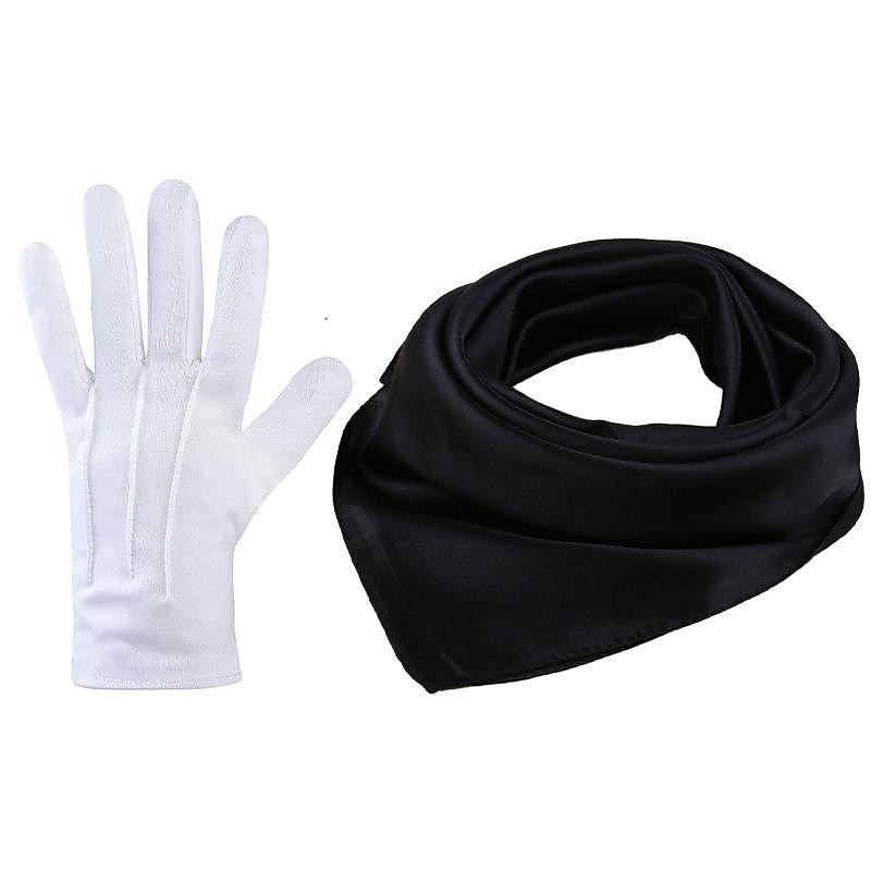 50er Jahre Zubehör Set Retro Vintage 1950er Damen Kostüm Zubehör Kit Roter Taillengürtel Polka Dot Bandana Krawatte Haarband Ohrringe Schal 1950er Jahre Grease Outfits Party Dekor 2026 - $17.99 –P3