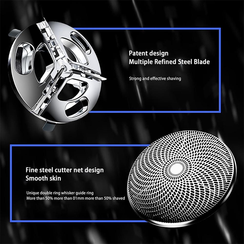 Mini-Shave Portable Electric Shaver for Men Wet Dry One-Button Mini Razor Electric-Upgrade Rechargeable Travel Electric Razor 2025 - $25.99 –P5