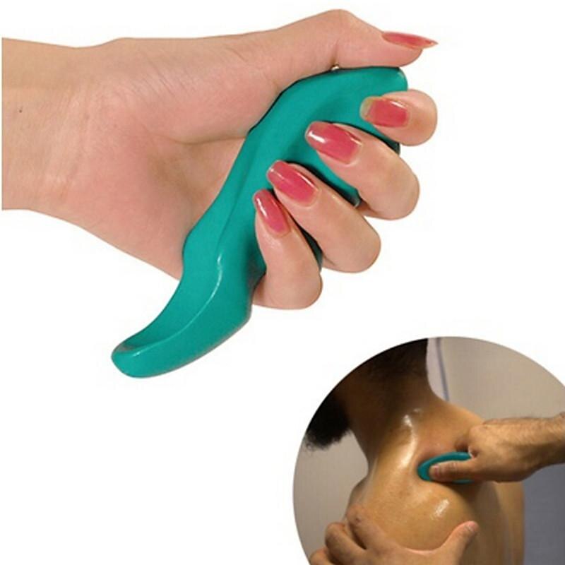 2 stk manuell thumb saver massasjeapparat hele kroppen dypvev triggerpunkt massasjeverktøy smertelindring nakke rygg terapi thumb protector 3,5x1,8 2025 - $8.49 –P1