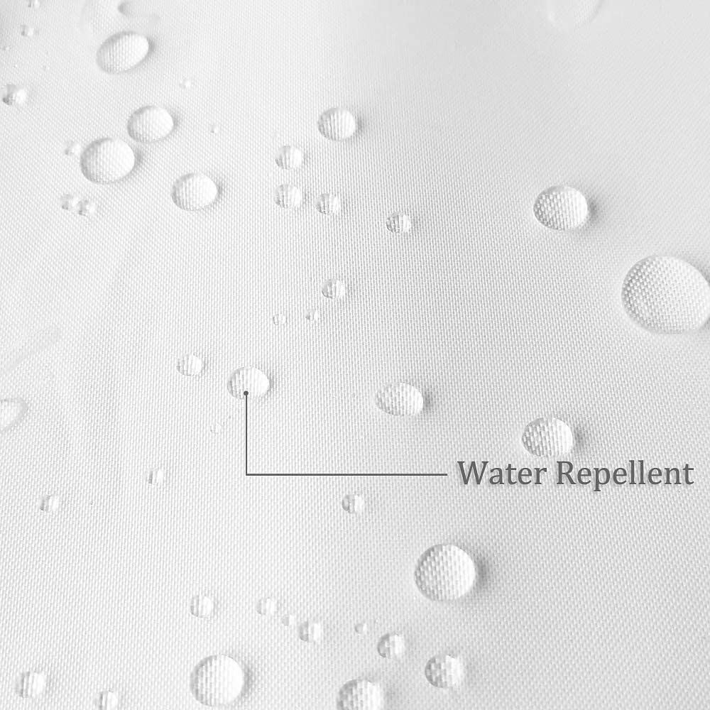 Weißer Duschvorhang-Liner 200 cm hoch duschvorhang waschbar weiß wasserabweisend beschwertes Gewebe für Badezimmer Hotel Spa geruchlos 2025 - $27.99 –P4