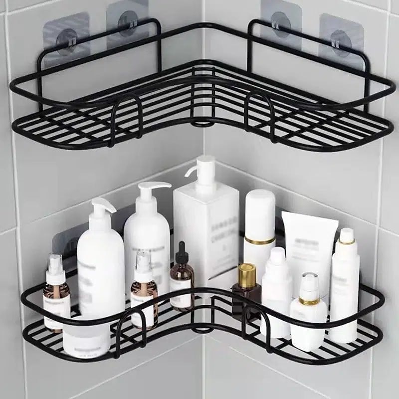 Mensola Per Doccia, Mensola Per Il Bagno, Cucina, Senza Punzonatura, Triangolo, Scaffale Per Il Bagno, Accessori Per Il Bagno del 2025 a $6.99 –P11