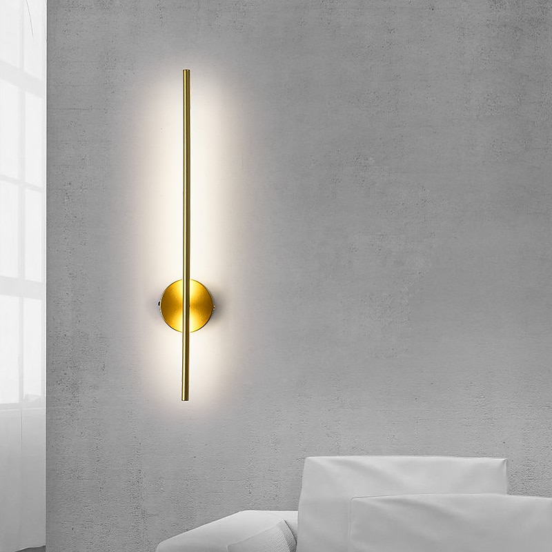 lightinthebox led nástěnné svítidlo vnitřní minimalistické lineární proužkové nástěnné světlo dlouhé domácí svítidlo, vnitřní nástěnná svítidla pro obývací pokoj ložnice 2025 - $149.99 –P3