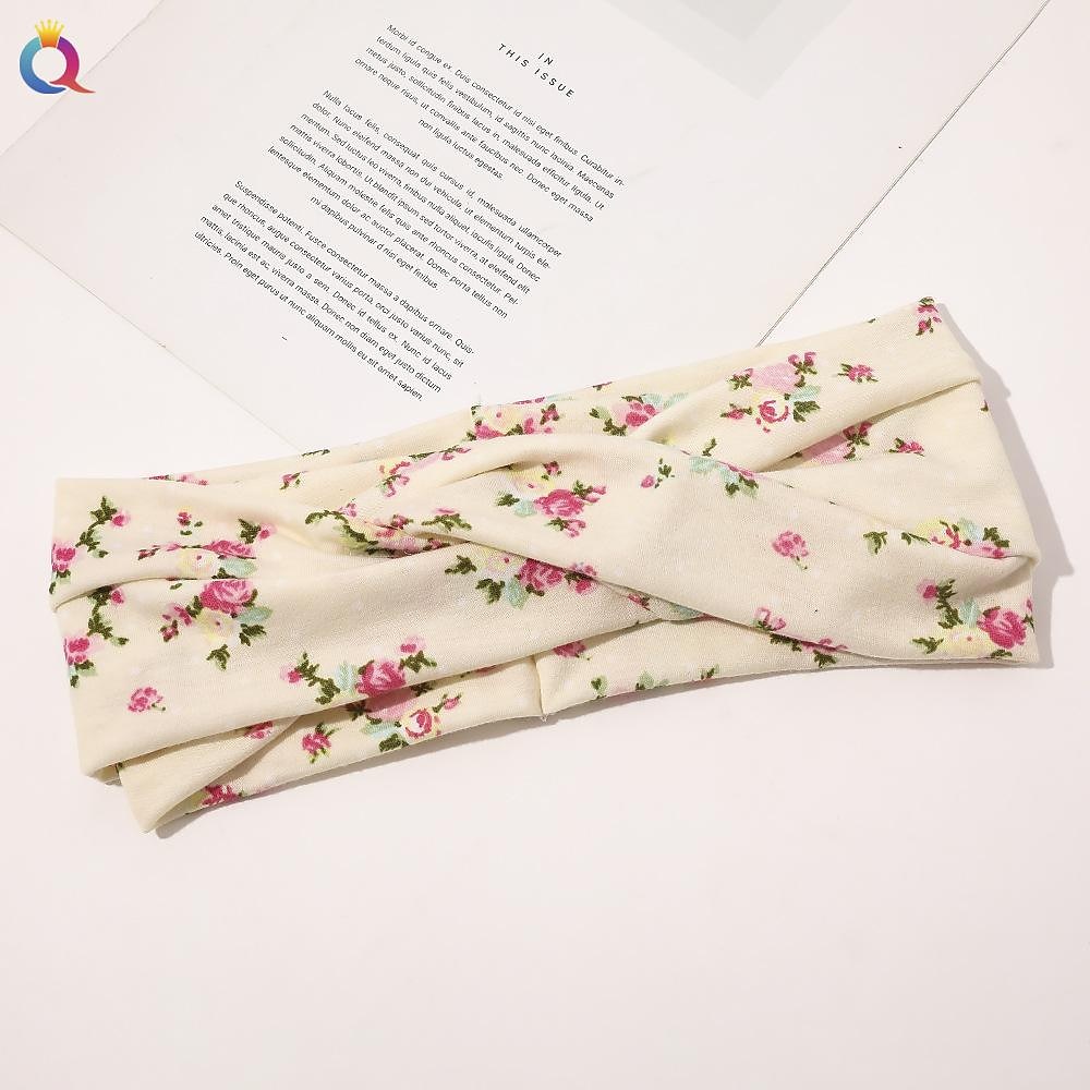 hoofdbanden voor dames boho bedrukte antislip haarband sport yoga hardloop elastische zweethaar wrap voor meisjes 2025 - $5.99 -P15