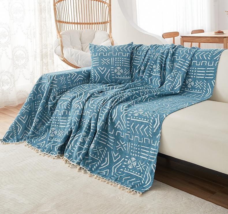κάλυμμα καναπέ boho κουβέρτα καναπέ ριχτάρι πετσέτα σενίλ για τμηματικό καναπέ πολυθρόνα loveseat 4 ή 4 ή 3 θέσεων σε σχήμα l αντιχαρακτική γάτα που πλένεται 2025 - $21.99 -P13