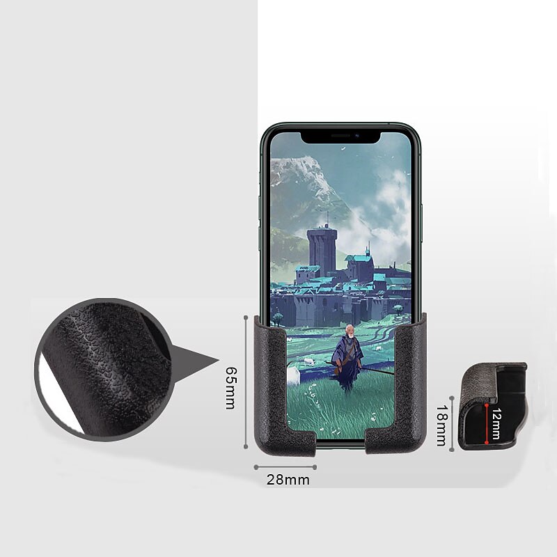 Adhesive Mobile Phone Holder for Car Driving Center Console Adjustable Width Does Not Affect Charging Car Navigation Rack 2025 - $7.99 –P4