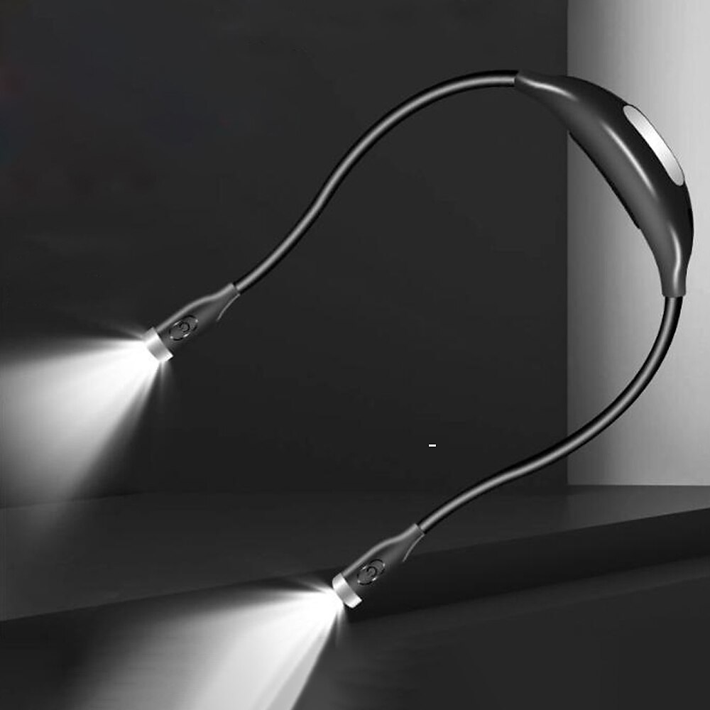 LED Neck Reading Lights Book Lights Flexible Handsfree Hug Reading Lamp Novelty Led Night Light Flashlight 2025 - $21.99 –P11