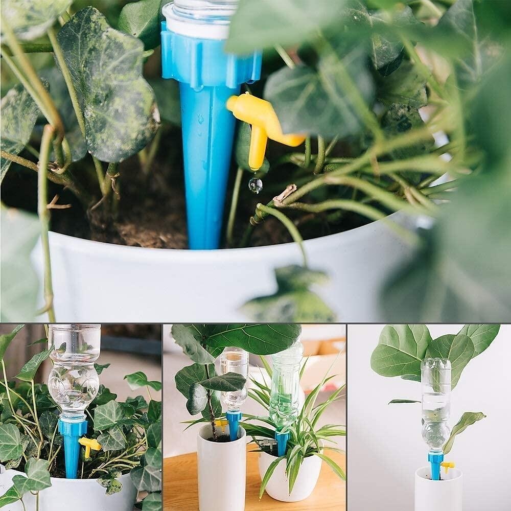 12 stk selvforsynt automatisk drypp vanning vanningssystem automatisk vanningspigg for planter blomst innendørs husholdning 2025 - $6.99 –P8