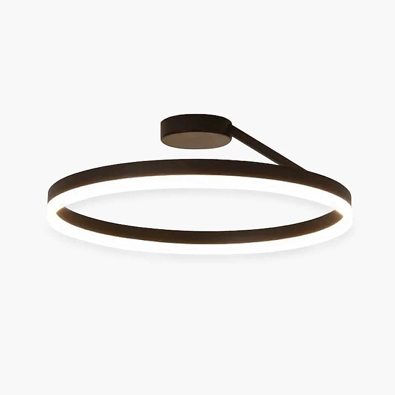 Luz de Teto LED 50cm Design de Círculo em Anel com 1 Lâmpada Dimerizável Acabamentos Pintados em Alumínio Estilo Moderno Luxuoso para Sala de Jantar Quarto Luminárias Penduradas 110-240V SOMENTE de 2026 por $261.99 –P1