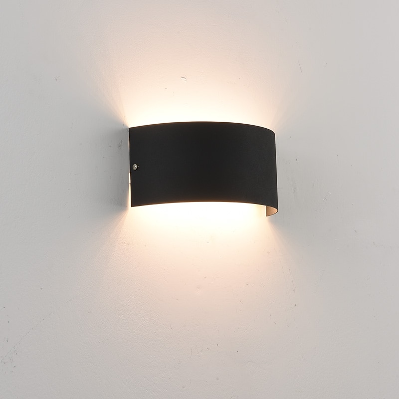 aplice de perete cu led lightinthebox corp de perete cu jumătate de cilindru auriu aplice de perete din metal cu 1 lumină postmodernă aplice în sus și în jos aplice de perete din cupru 2025 - $99.99 –P11