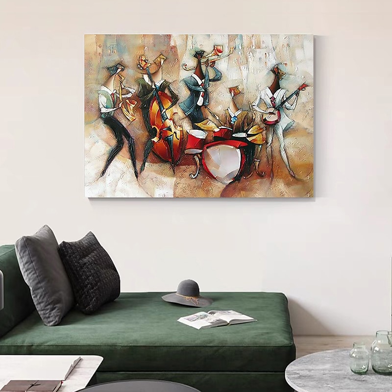 olieverfschilderij handgemaakt groot formaat schilderij handgeschilderde kunst aan de muur abstracte mensen canvas schilderij woondecoratie decor geen frame schilderij alleen 2026 - $109.99 –P4