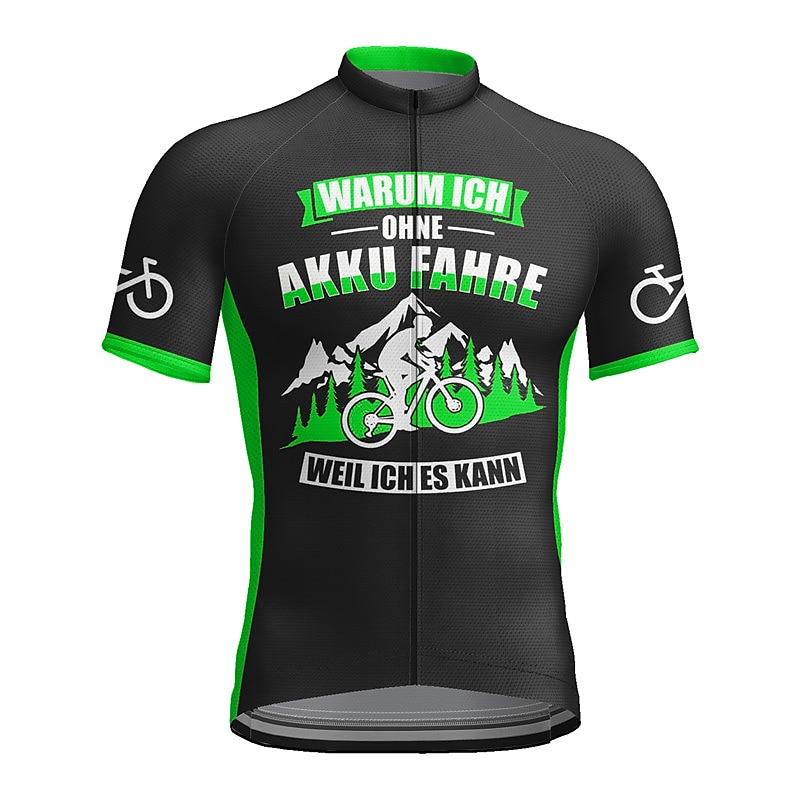 Hombre Maillot de Ciclismo Manga Corta Bicicleta Maillot Camiseta con 3 bolsillos traseros MTB Bicicleta Montaña Ciclismo Carretera Transpirable Secado rápido Dispersor de humedad Bandas Reflectantes 2025 - $28.99 –P12