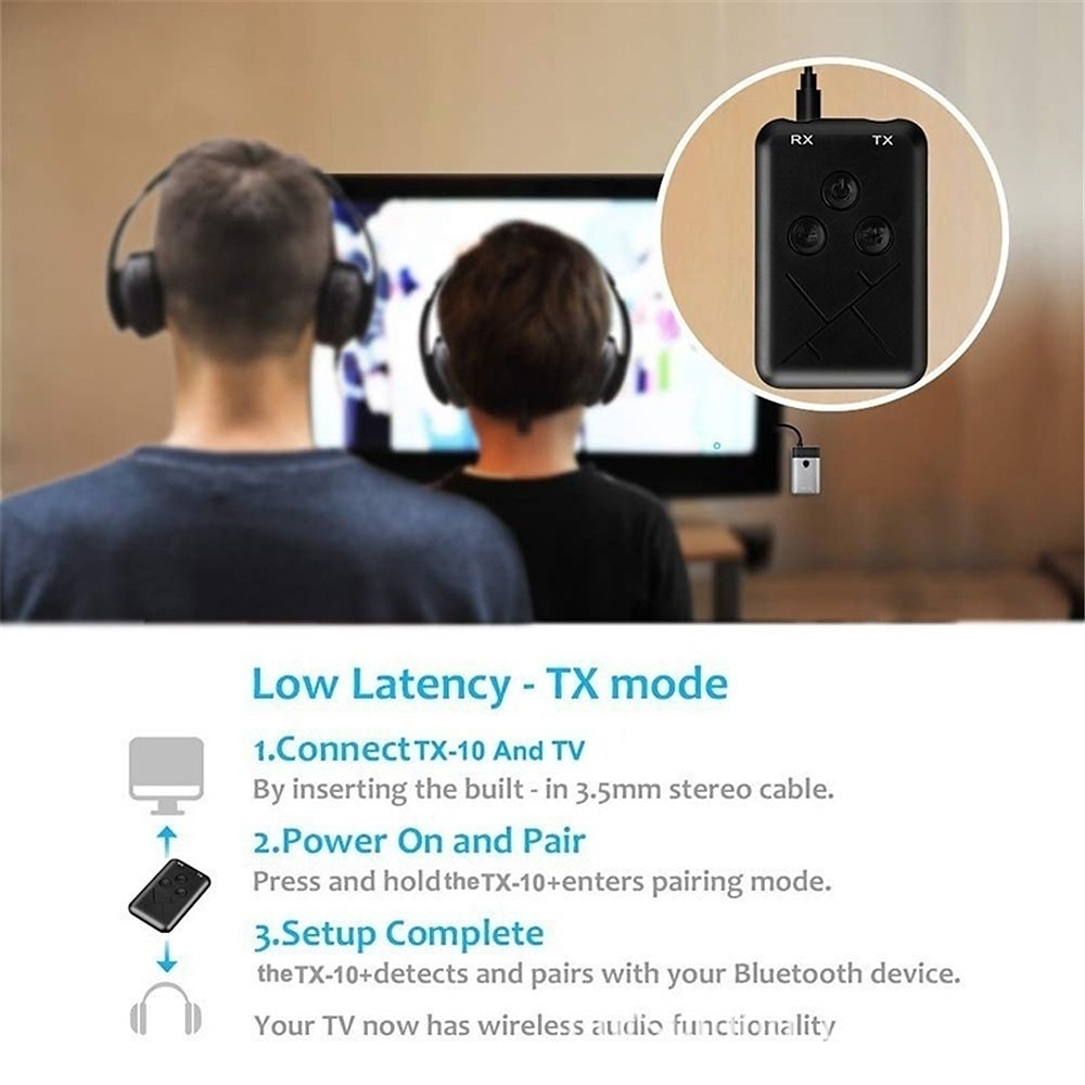 2025年 2 in1 bluetooth オーディオトランスミッターレシーバー aux 3.5mm ステレオワイヤレス音楽オーディオケーブルドングル bluetooth 4.2 アダプタテレビ dvd mp3 pc コレクション – $18.99 –P2
