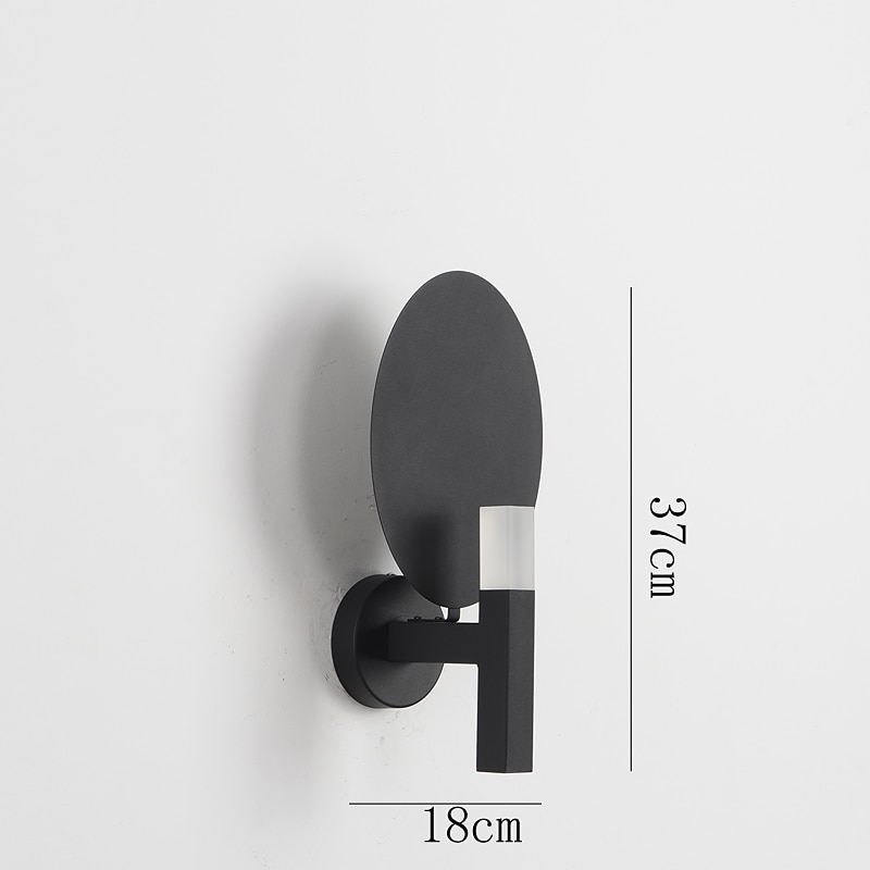 applique da parete a led luce calda cerchio design ferro da interno applique da parete per camera da letto bagno corridoio porta scala 110-240v del 2026 a $164.99 –P5