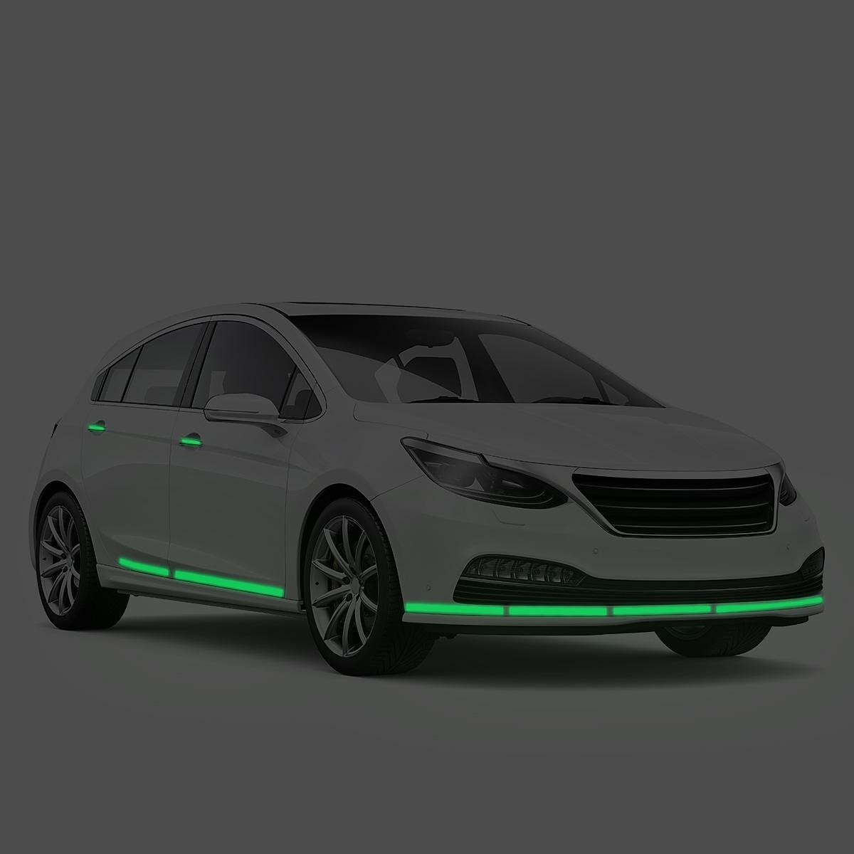 Ruban lumineux vert clair bleu clair ruban fluorescent auto-adhésif décoration de la maison robinet de décoration d'halloween de 2025 ? $7.99 –P4